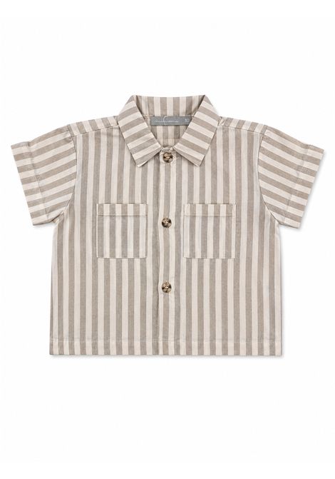 Camicia a righe MINIMU' KIDS | 1466 430 AMI0554 SAND PEARL